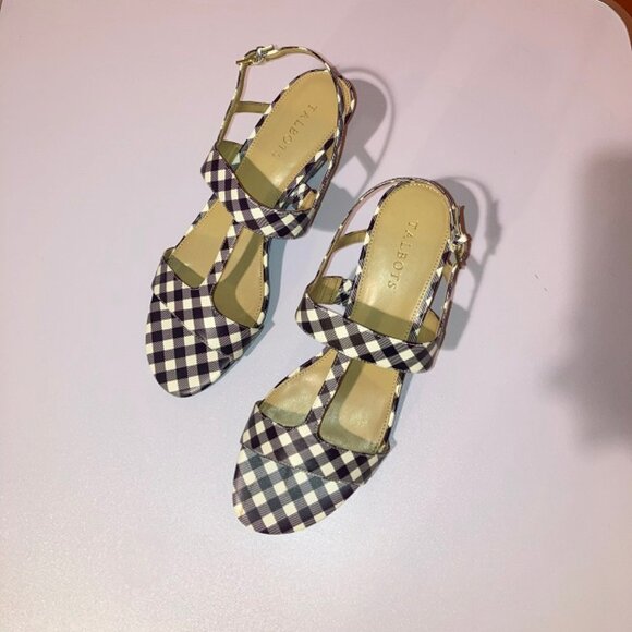 TALBOTS WOMEN'S ROYCE T STRAP SANDALS SIZE 10M - Picture 2 of 8